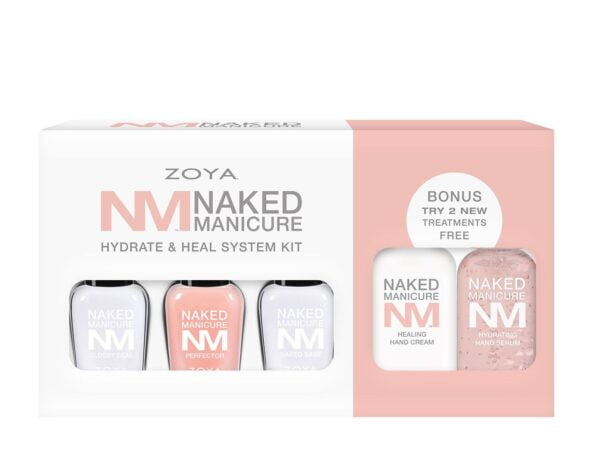 NAKED MANICURE HYDRATE & HEAL SYSTEM KIT